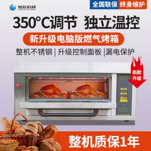 一層兩盤（pán）電腦版燃氣烤箱